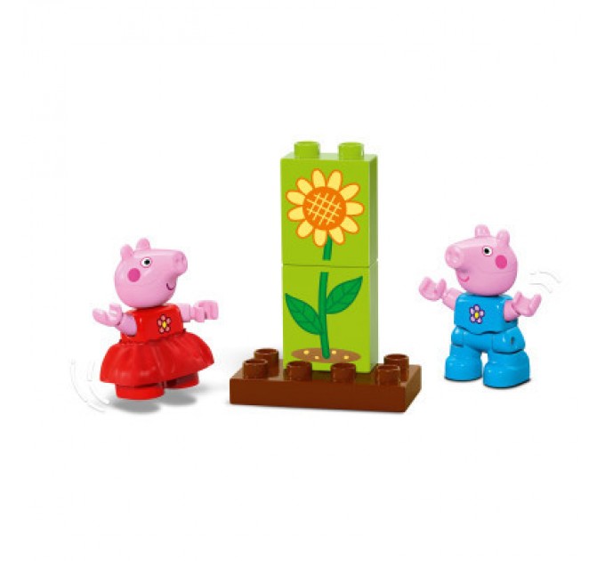 LEGO Конструктор LEGO DUPLO Peppa Pig Сад і будиночок на дереві Пеппи (10431)