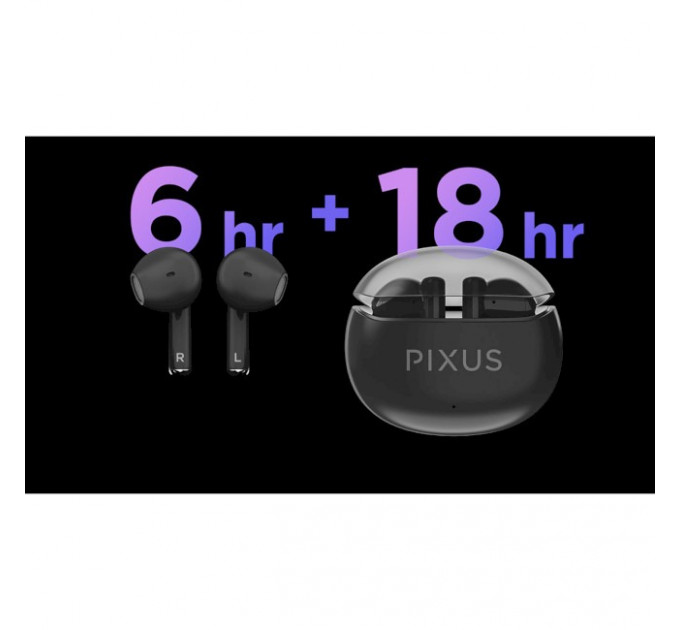 Bluetooth-гарнітура Pixus Space Black