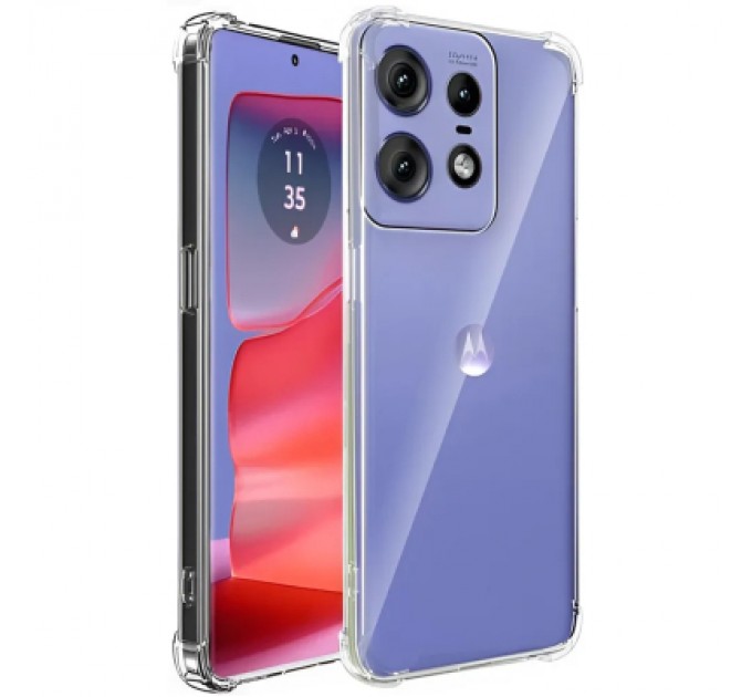 BeCover Чохол до мобільного телефона BeCover Anti-Shock Motorola Edge 50 Pro Clear (711781)
