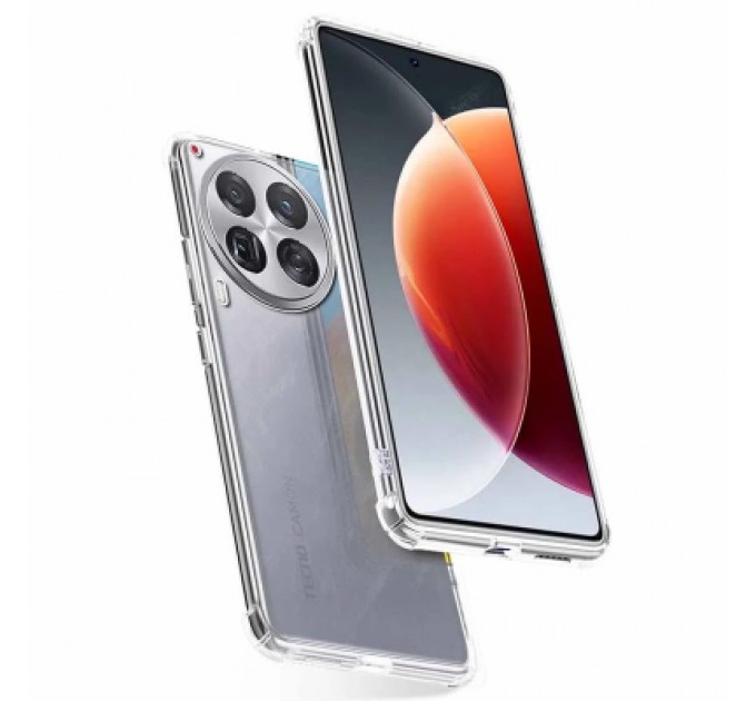 BeCover Чохол до мобільного телефона BeCover Anti-Shock Tecno Camon 30 (CL6) Clear (711790)