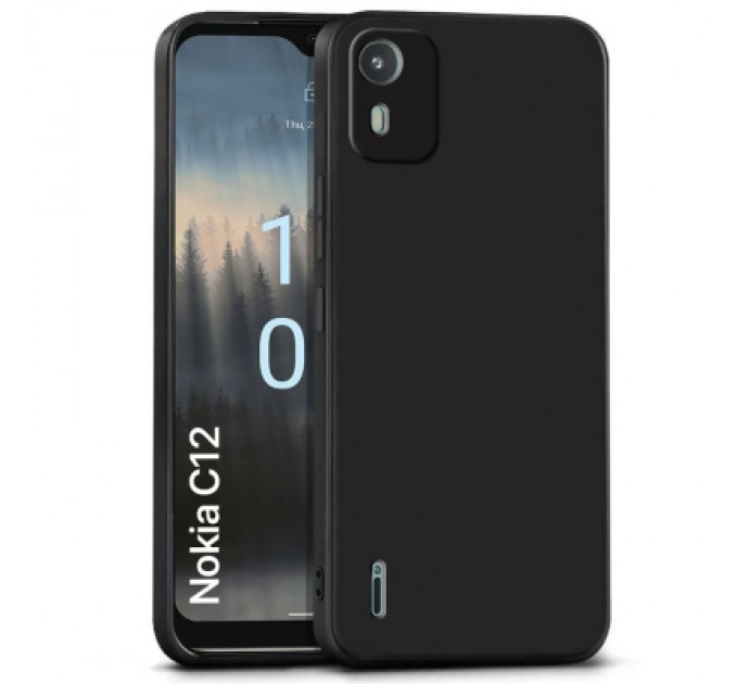 BeCover Чохол до мобільного телефона BeCover Nokia C12 Black (711777)