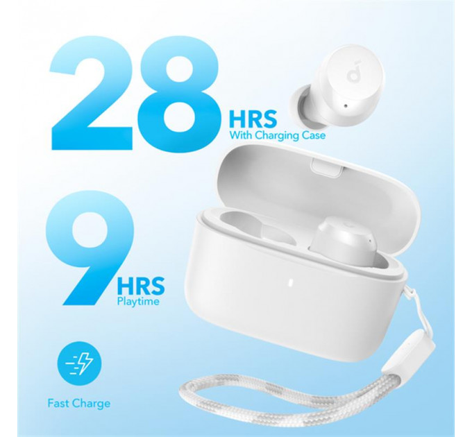 Bluetooth-гарнітура Anker SoundCore A25i White (A3948G21)