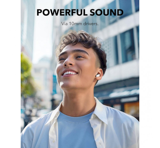 Bluetooth-гарнітура Anker SoundCore P30i White (A3959Z21)