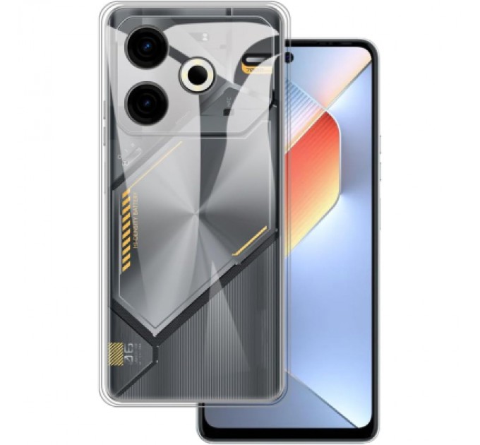 BeCover Чохол до мобільного телефона BeCover Tecno POVA 6 Neo (LI6) Transparancy (711762)