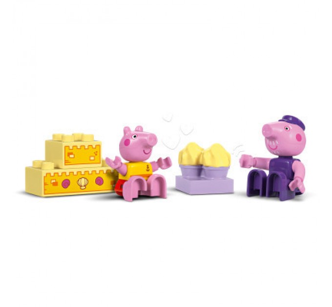 LEGO Конструктор LEGO DUPLO Peppa Pig Морська прогулянка Пеппи на човні (10432)