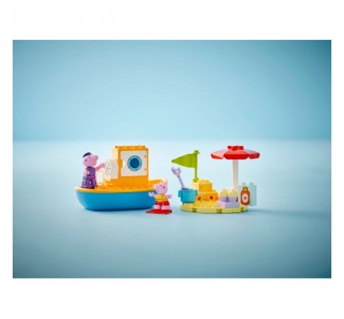LEGO Конструктор LEGO DUPLO Peppa Pig Морська прогулянка Пеппи на човні (10432)