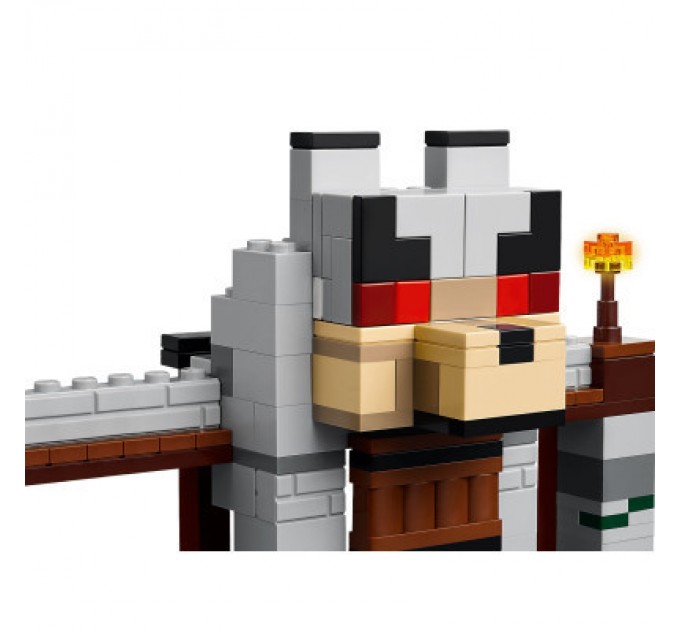 LEGO Конструктор LEGO Minecraft Вовк із Цитаделі (21261)