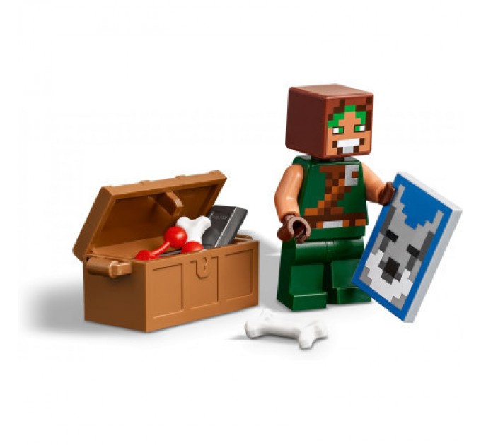 LEGO Конструктор LEGO Minecraft Вовк із Цитаделі (21261)