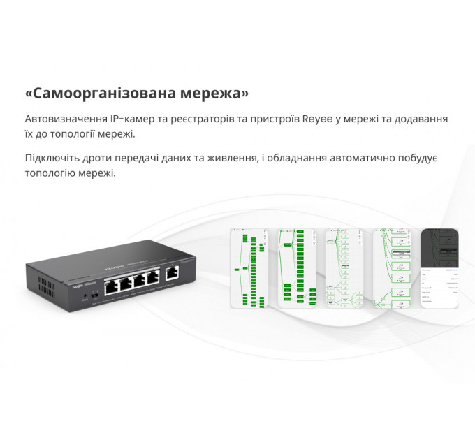Комутатор Ruijie Reyee RG-ES205GC