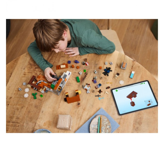 LEGO Конструктор LEGO Minecraft Покинута шахта у безплідних землях (21263)