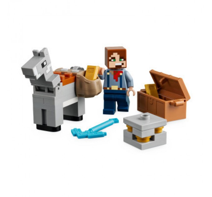 LEGO Конструктор LEGO Minecraft Покинута шахта у безплідних землях (21263)
