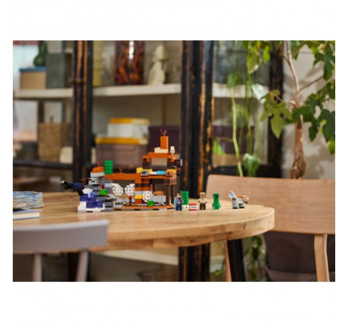 LEGO Конструктор LEGO Minecraft Покинута шахта у безплідних землях (21263)