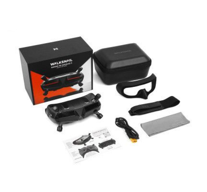 CADDXFPV Окуляри FPV CADDXFPV Walksnail Avatar HD Goggles X Digital 5.8GHz 8CH (HP070-0057)
