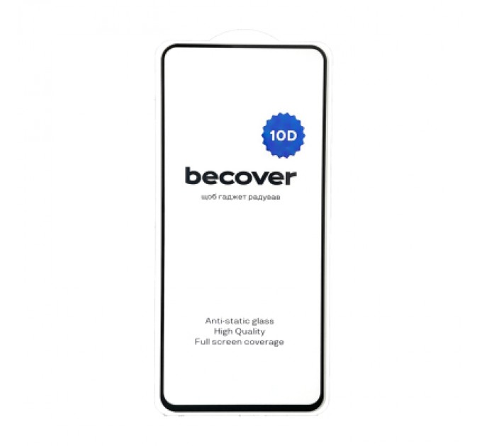 BeCover Скло захисне BeCover Tecno Spark 20 Pro (KJ6) 10D Black (711819)