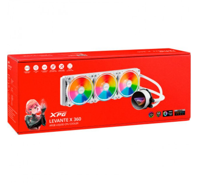Система рідинного охолодження ADATA LEVANTEX360-WHCWW