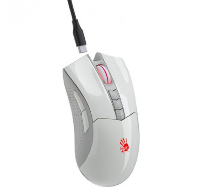 Мишка A4Tech Bloody R90 Plus Wireless Greyish White (4711421001731)