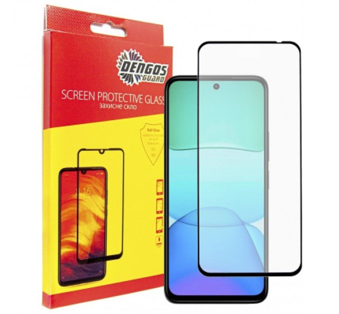 Dengos Скло захисне Dengos Full Glue Xiaomi Redmi 13 4G (black) (TGFG-361)