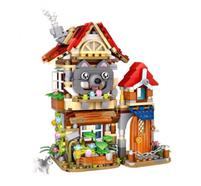 LOZ mini Конструктор LOZ mini Лісова хатина без фігурок (1225)