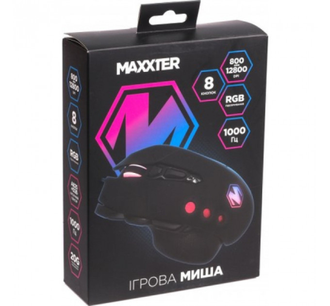 Мишка Maxxter McG-9B-I825 USB Black (McG-9B-I825)