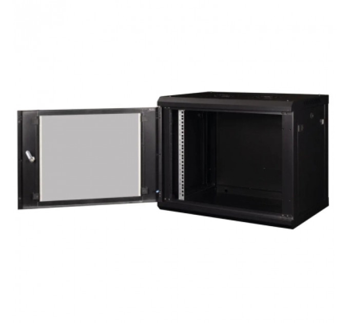 Шафа настінна Hypernet 15U 19" 600x600 ProLine (PL-WMNC66-15U-BLACK)