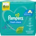 Pampers Дитячі вологі серветки Pampers Fresh Clean 6 пачок х 52 шт (8001841078175)
