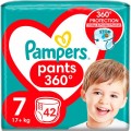 Pampers Підгузки Pampers Pants Giant Plus Розмір 7 (17+ кг) 42 шт (8700216341639)