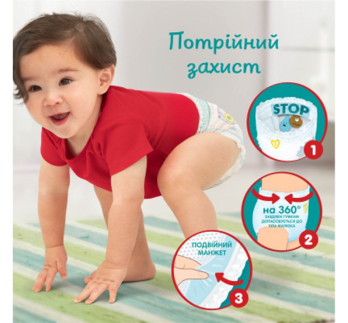 Pampers Підгузки Pampers Pants Giant Plus Розмір 7 (17+ кг) 42 шт (8700216341639)