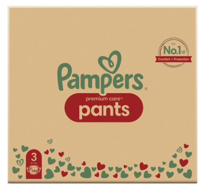 Pampers Підгузки Pampers Premium Care Pants Midi Розмір 3 (6-11 кг) 144 шт (8006540490891)