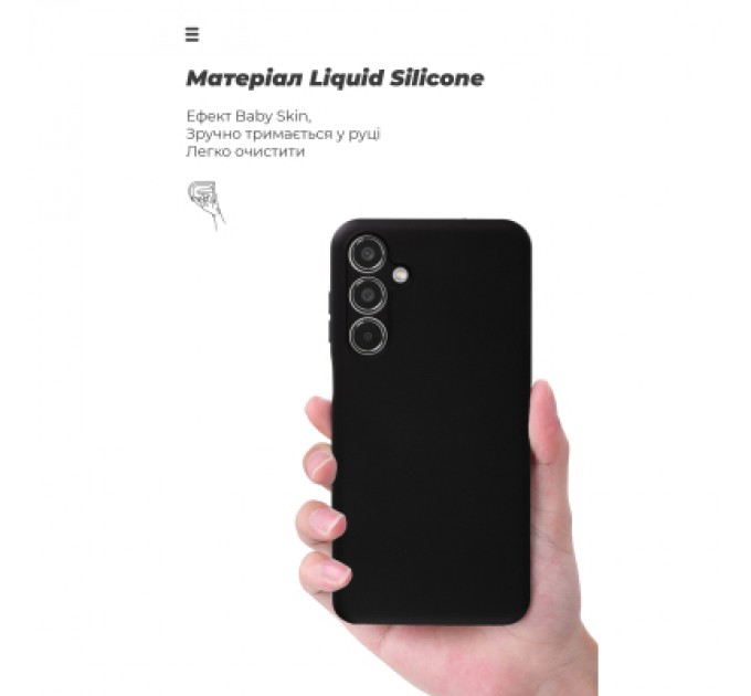 Armorstandart Чохол до мобільного телефона Armorstandart ICON Samsung M35 5G (M356) Camera cover Black (ARM77972)