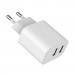 Gembird Зарядний пристрій Gembird 2 USB-A 5V/2.4A (12W) white (TA-UC-2A12-01)
