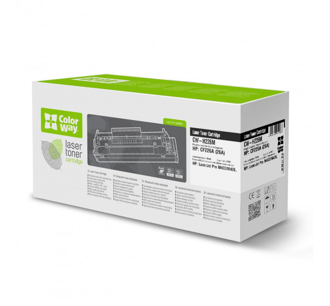 Картридж CW (CW-H226M) HP LJ Pro M402/M426 Black (CF226A)