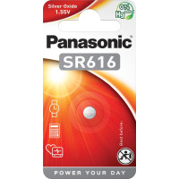 Батарейка Panasonic SR616 * 1 Silver Oxide (SR-616EL/1B)