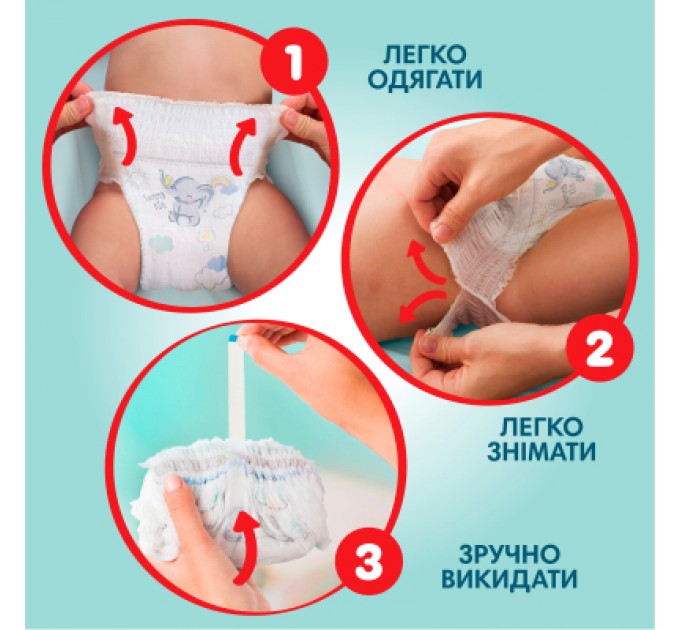 Pampers Підгузки Pampers Premium Care Pants Трусики Розмір 7 (17+ кг) 27 шт. (8006540807026)