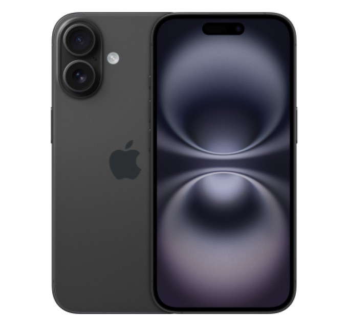 Apple Мобільний телефон Apple iPhone 16 128GB Black (MYE73)