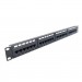 Hypernet Патч-панель Hypernet 19" 24 порта UTP cat.6 з менеджментом кабеля (PP-KUTP6-24-NM-CM)