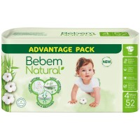Підгузки Bebem Natural 4 maxi 7-14 кг 52 шт (8690536836307) Підгузки Bebem Natural 4 maxi 7-14 кг 52 шт (8690536836307)