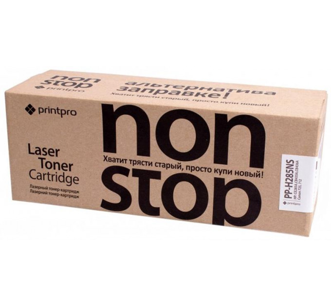 Картридж PrintPro NonStop (PP-H285NS) HP LJ P1102/1102W/M1132/M1212NF (CE285A)