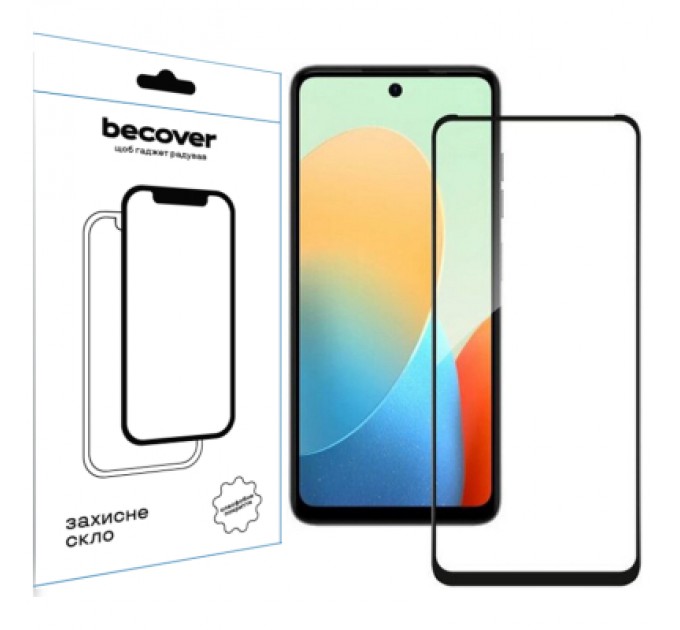 BeCover Скло захисне BeCover Nubia V60 Black (711976)