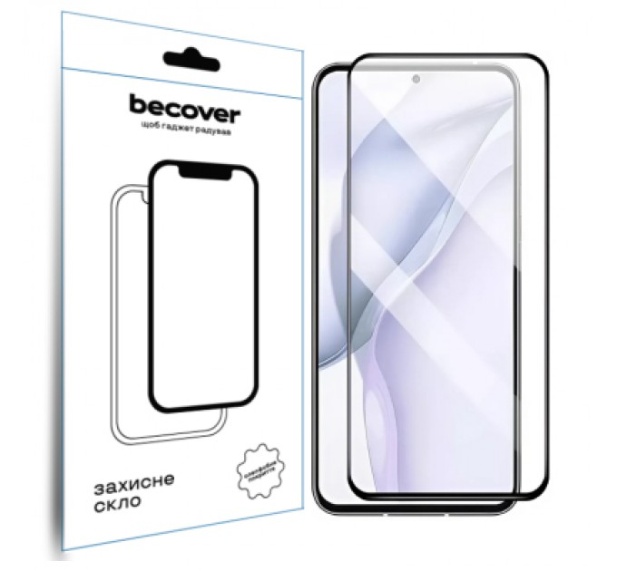 BeCover Скло захисне BeCover Nubia V60 Design Black (711977)