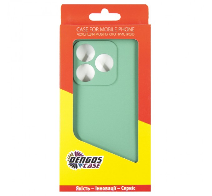 Dengos Чохол до мобільного телефона Dengos Soft Realme C63 Mint (DG-TPU-SOFT-64)