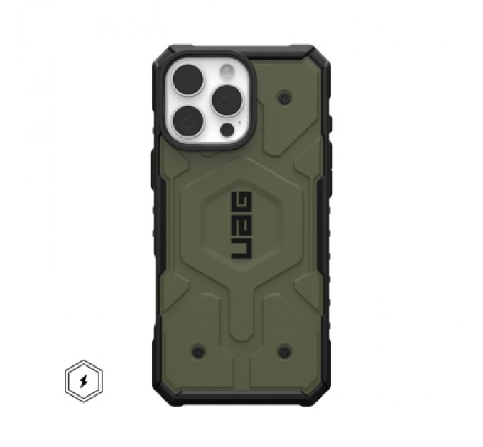 UAG Чохол до мобільного телефона UAG iPhone 16 Pro Max Pathfinder Magsafe Olive Drab (114469117272)