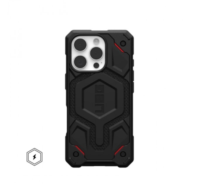 UAG Чохол до мобільного телефона UAG iPhone 16 Pro Monarch Pro Magsafe Kevlar Black (114456113940)