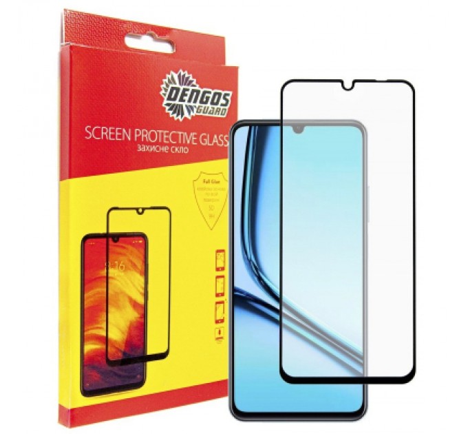 Dengos Скло захисне Dengos Ful Glue Realme Note 50 (black) (TGFG-371)