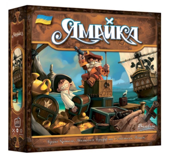 Настільна гра Asmodee Ямайка (укр.) (SCJСA03UA)