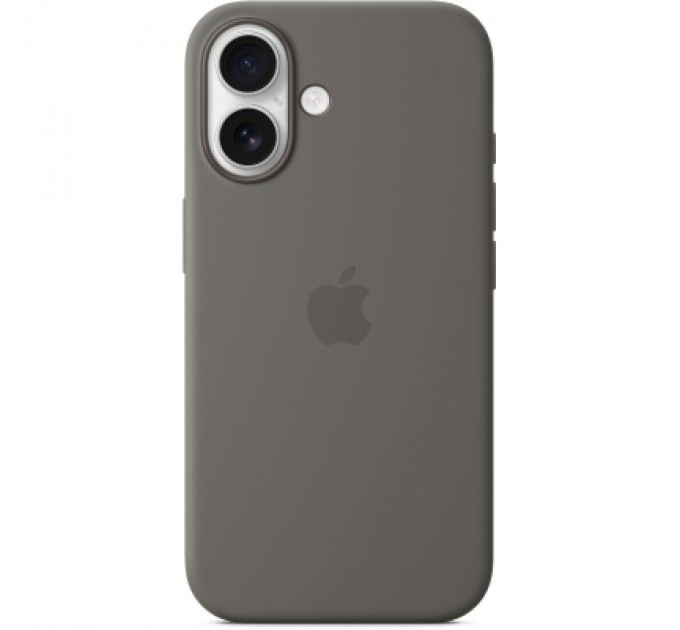 Apple Чохол до мобільного телефона Apple iPhone16 Silicone Case with MagSafe - Stone Gray (MYY33ZM/A)