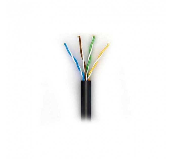 Кабель для зовнішньої прокладки OK-Net КПП-ВП (100) UTP, CAT5e, 4х2х0.51,бухта 100м (49219)