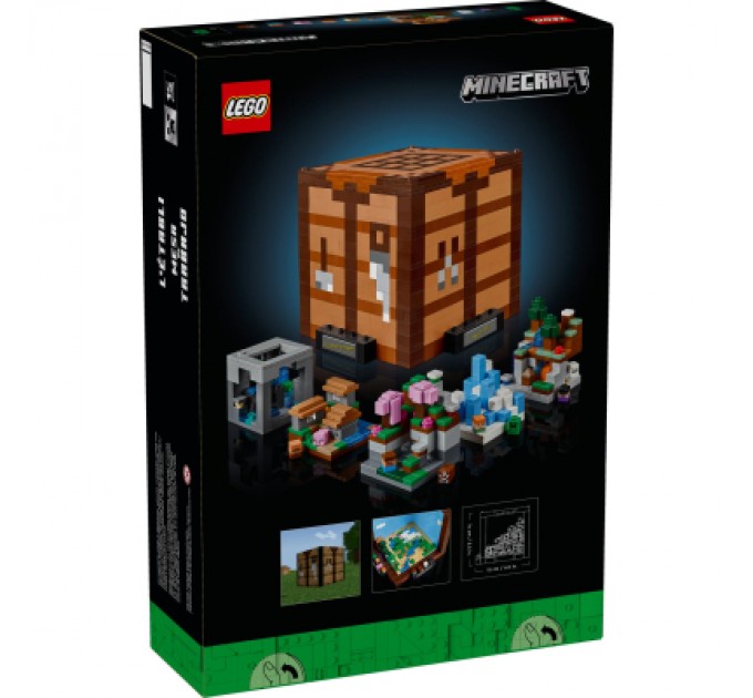 LEGO Конструктор LEGO Minecraft Верстак 1195 деталей (21265)