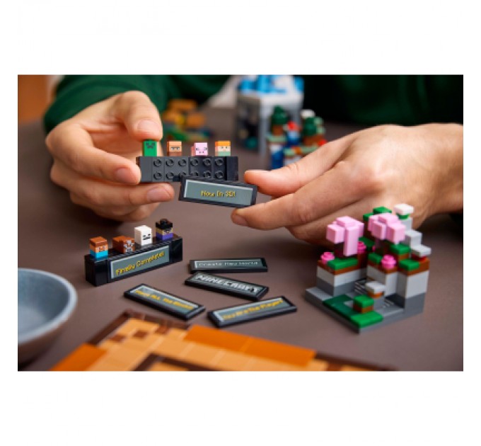 LEGO Конструктор LEGO Minecraft Верстак 1195 деталей (21265)