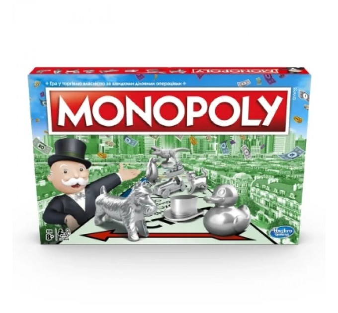 Hasbro Настільна гра Hasbro Класична Монополія українська версія (C1009)