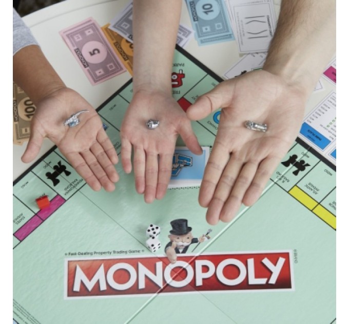 Hasbro Настільна гра Hasbro Класична Монополія українська версія (C1009)